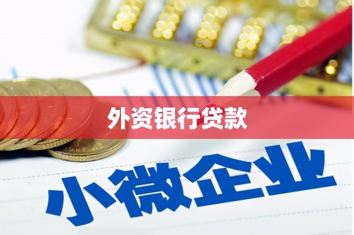 桦甸外资银行贷款