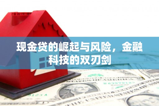 桦甸现金贷的崛起与风险，金融科技的双刃剑