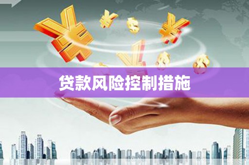 桦甸贷款风险控制措施